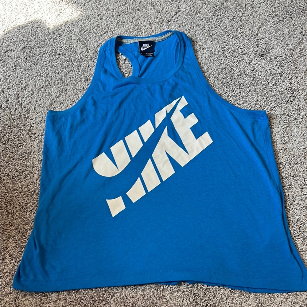 Nike Blue Tank Top
